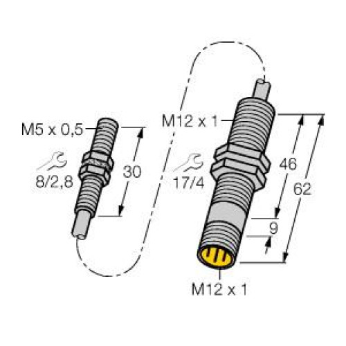 Inductive Sensor, With Analog Output