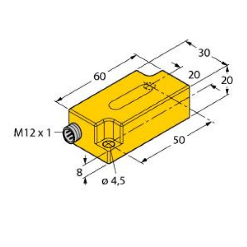 Inclinometer, Operating voltage 1030 VDC, Plastic, PC, Zero point