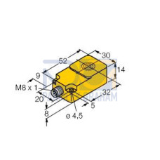 Inductive Sensor, With Analog Output
