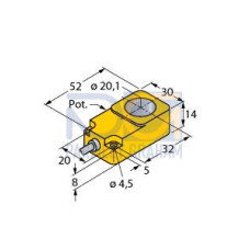 Inductive Sensor, With Analog Output