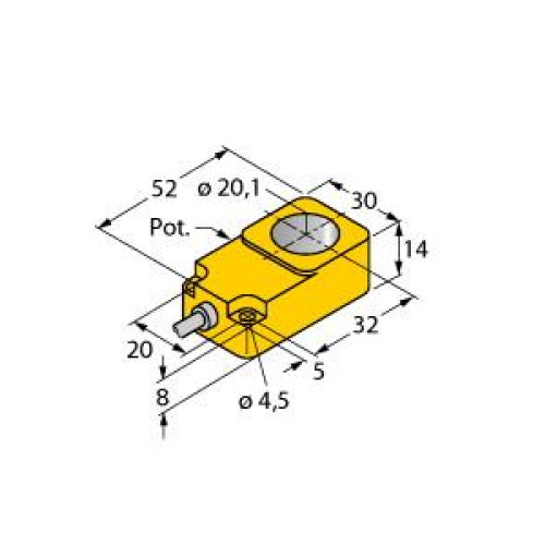 Inductive Sensor, With Analog Output