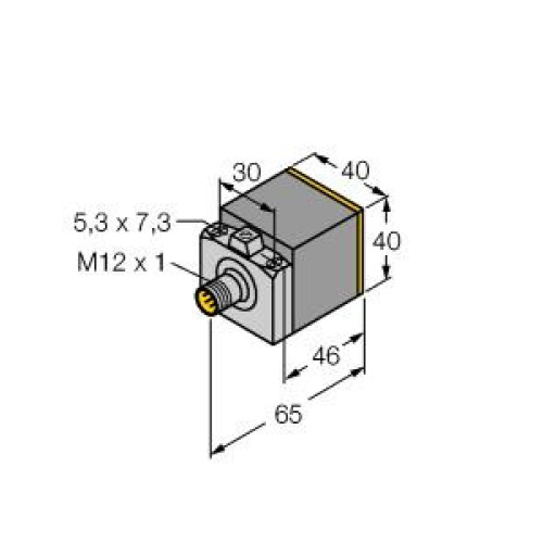 Inductive Sensor, With Analog Output, Operating voltage 1530 VDC