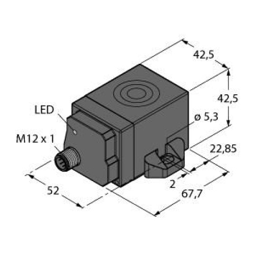 Inductive Sensor, For the Food Industry, Operating voltage 1030