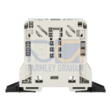 2-conductor through terminal block, 50 mm&sup2;, suitable for Ex e II applications, light gray