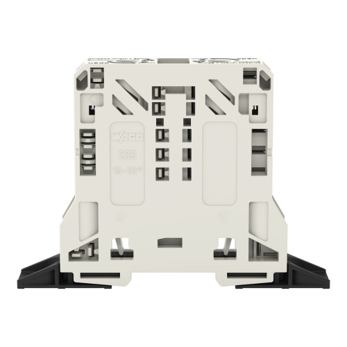2-conductor through terminal block, 50 mm&sup2;, suitable for Ex e II applications, light gray