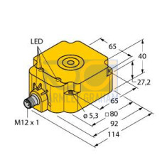 Inductive Sensor, With Extended Switching Distance, Operating voltage 1065