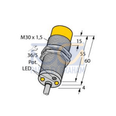 Inductive Sensor, Rotation speed monitor, Operating voltage 1065 VDC
