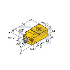 Inductive Sensor, For Use in Vehicle Board Nets, Operating voltage