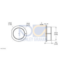 Accessories, Adapter Sleeve, For Encoders RI-QR24