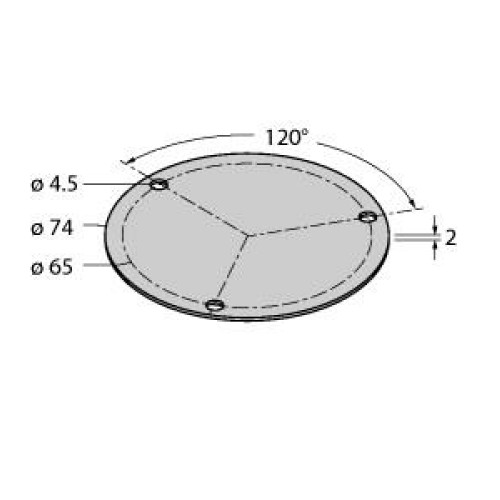 Accessories, Shield Plate, For Encoders RI-QR24