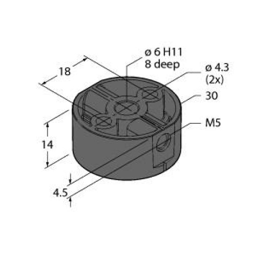 Accessories, Positioning Element, For Encoders RI-QR20