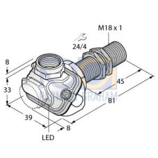 Inductive Sensor, For the Food Industry