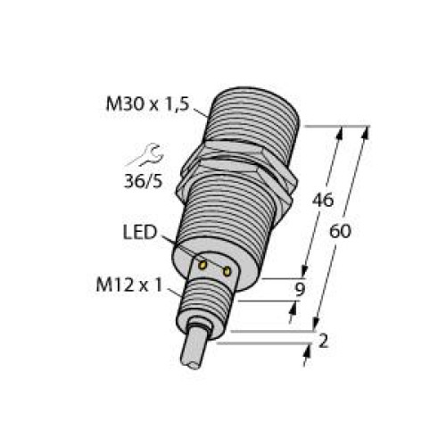 Inductive Sensor, For the Food Industry