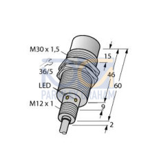 Inductive Sensor, For the Food Industry