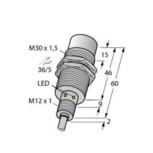 Inductive Sensor, For the Food Industry