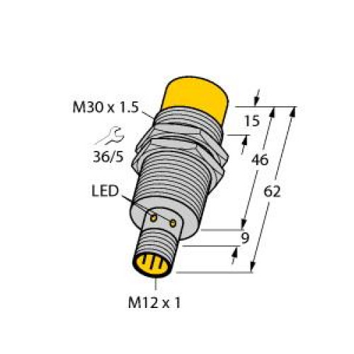 Inductive Sensor, With Extended Switching Distance