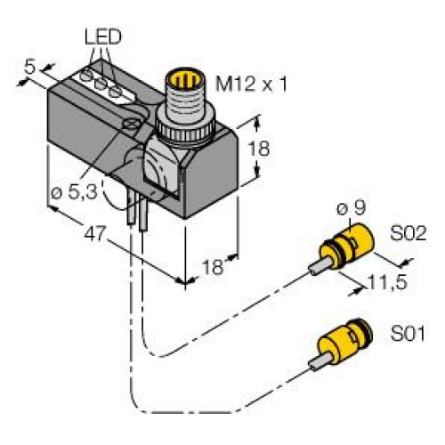 Inductive Sensor, Monitoring Kit for Power Clamps
