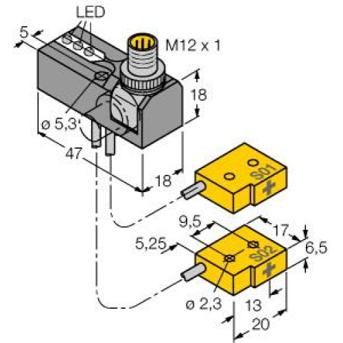 Inductive Sensor, Monitoring Kit for Power Clamps