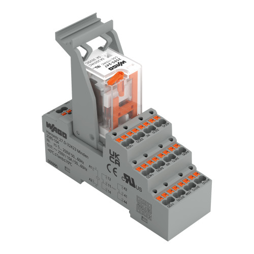 Relay module, 115 VAC; 4 changeover contacts, 5 A