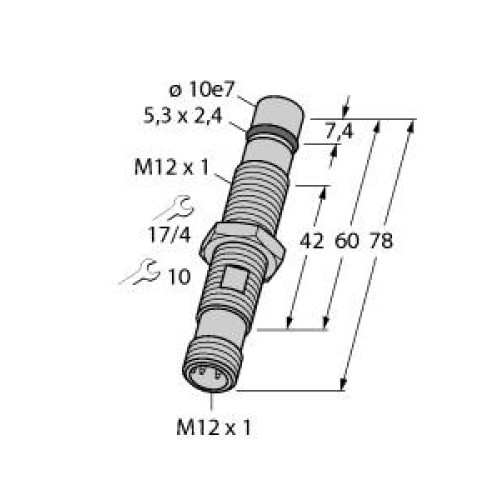 Inductive Sensor, For High Pressures