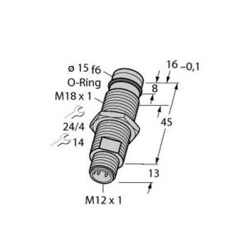Inductive Sensor, For High Pressures