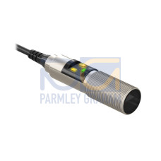 M18-4 Series: Stainless: Receiver, Range: 25 m, Input: 10-30 V dc, Outputs: Complementary NPN, 2 m 4-conductor PVC Cable