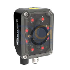 ABR Series Barcode Reader, Resolution: 1280 x 1024 pixels, Lens: 16, Light: Red, Ethernet & Serial Communications, 1D + 2D Codes