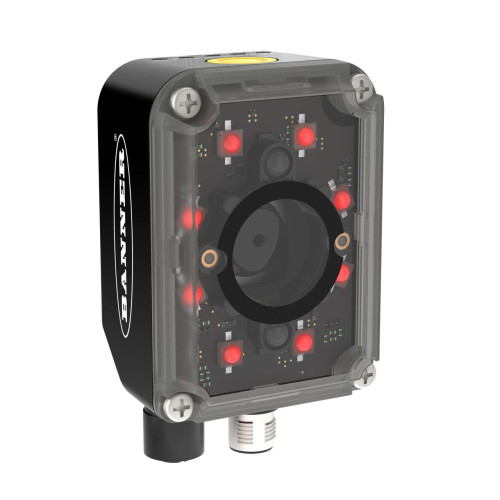 ABR Series Barcode Reader, Resolution: 1280 x 1024 pixels, Lens: 16, Light: Red, Ethernet & Serial Communications, 1D + 2D Codes