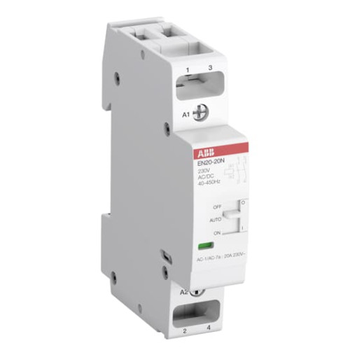 EN20-20N-06 Installation Contactor (NO) 20 A - 2 NO - 0 NC - 230 V - Control Circuit 400 Hz