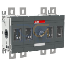 4-pole, front operated, base mounted switch-diconnector, handle and shaft are not included, terminal bolt kit included