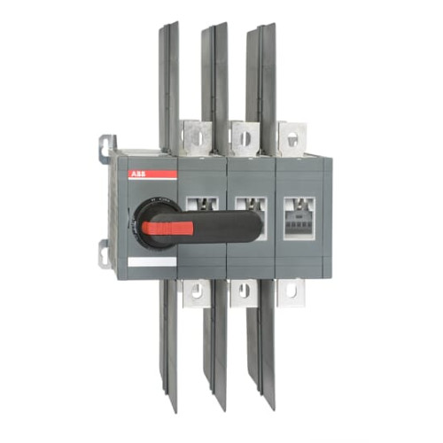 [The change-over switches include a black handle IP65][see the table below, Nema type 1, 3R, 12, a shaft and a bolt set for the cable connection and a set of phase separators.]