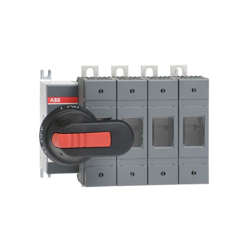 Switch Fuses,Front Operated,4-pole,04 (Left Side),British Standard,A2-A4,Handle and shaft included,Switched - With Solid Link