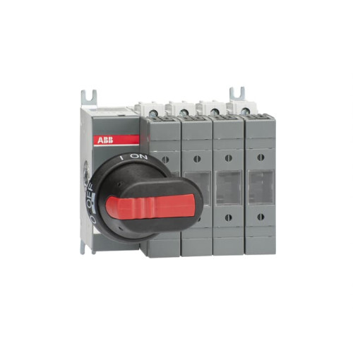 Switch Fuses,Front Operated,4-pole,04 (Left Side),British Standard,A2-A3,Handle and shaft included,Switched - With Solid Link