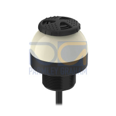 K50 Pro Series: 7-color RGB Audible Indicator, Voltage: 10-30 V dc, Housing: Polycarbonate, IP66 IP67 IP69K, Tone: Loud Steady, Input: Bimodal, Colors: Multicolor, 150 (6 in) 5-pin M12 PVC Pigtail QD