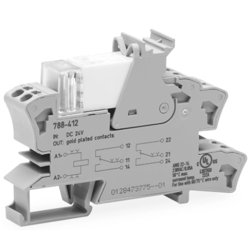 Sockets with a Miniature Relay (788 Series)