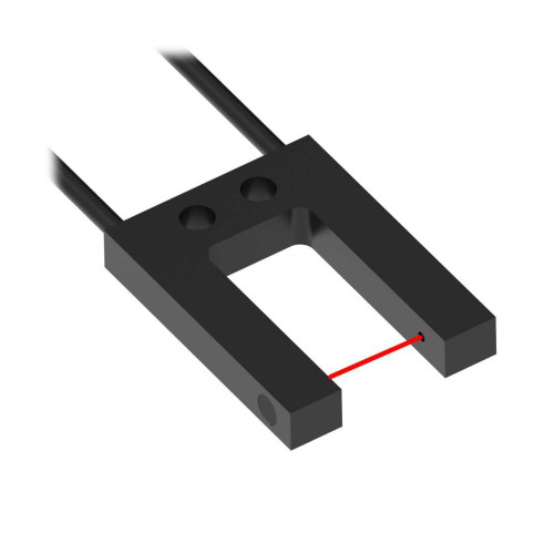 Plastic Fiber, Opposed Mode, Core Dia.: 1, Fiber Length 2 m,, Free cut