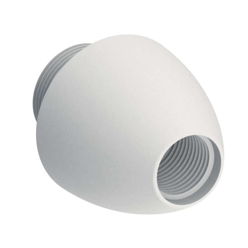 Accessory: Mounting base adapter/cover, Material: White UHMW, 1/2 in NPSM/DN15 pipe and 30 (1-3/16 in) drilled hole, Mounting hardware included