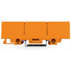Mounting carrier, for single- and double-row con., 2773 Series, orange