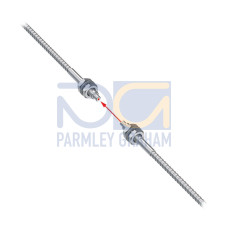 Plastic Fiber, Opposed Mode, Core Dia.: 1, Fiber Length 2 m, Thread M4, Stainless Monocoil, 25 Bend Radius, Vantage Line