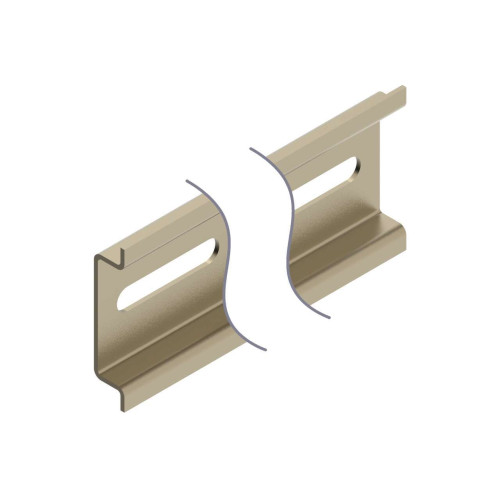 Accessory: DIN Rail Kit 10 in, (Includes Two Trilobular Screws and DIN Rail)