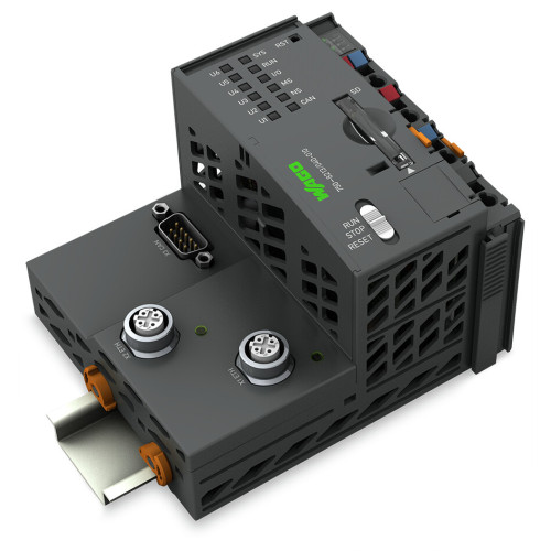 Controller PFC200, 2nd Generation, 2 x ETHERNET M12, CAN, CANopen