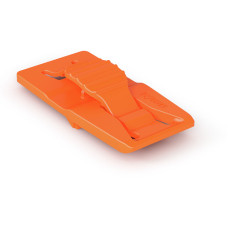 center locking, for female connectors, for even pole numbers, 1 part, orange