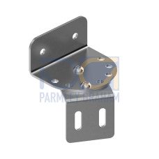 Bracket: For Use with WLB92, Swivel Right-Angle Mount, Pair of Two Swivel Right-Angle Brackets, 300 Series Stainless Steel (Hardware Included)