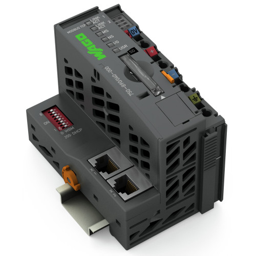 Controller Modbus TCP, 4th generation, 2 x ETHERNET, SD Card Slot