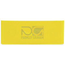 Protective warning marker, with high-voltage symbol, yellow