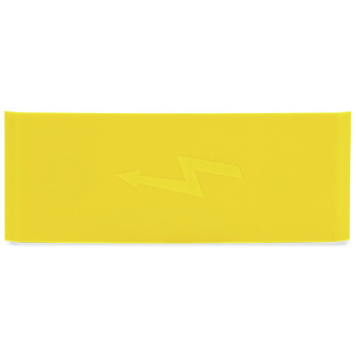 Protective warning marker, with high-voltage symbol, yellow