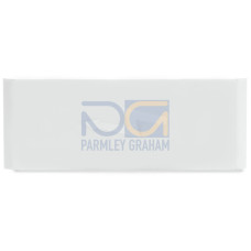 Protective warning marker, with high-voltage symbol, white