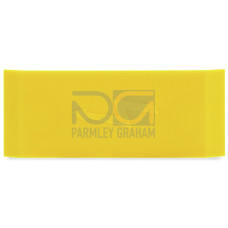 Protective warning marker, with high-voltage symbol, yellow