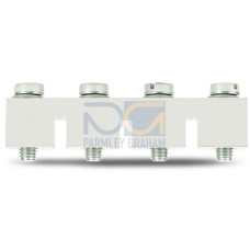 Jumper, 4-way, unplated, silver-colored