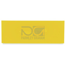 Protective warning marker, with high-voltage symbol, yellow